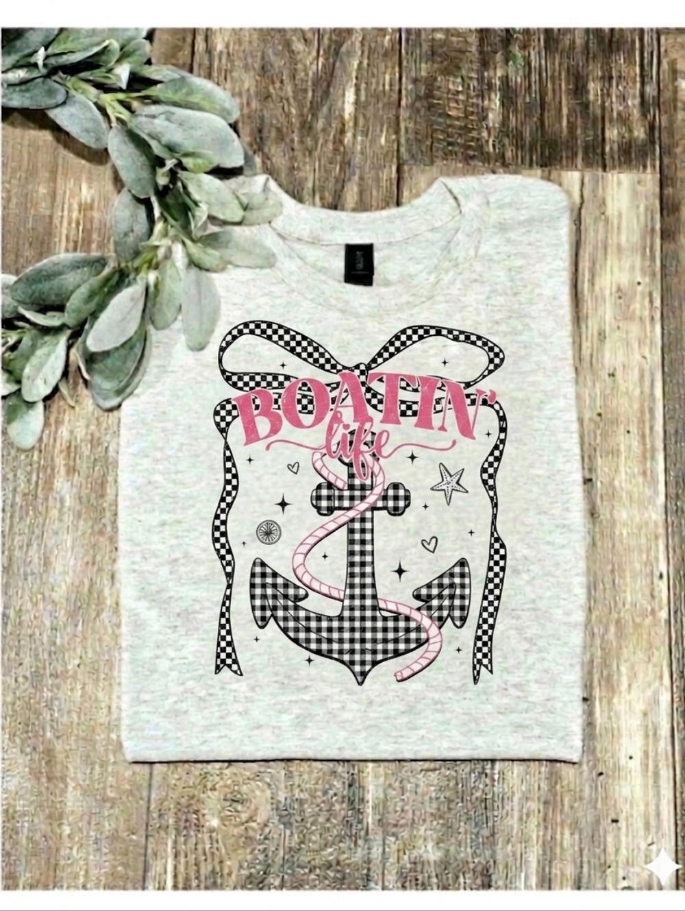 Boating Life Shirt Lake Summer Popular Checkered Preppy cute popular
